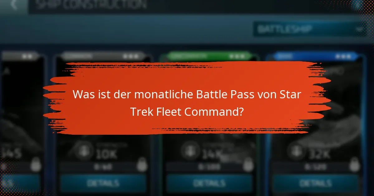 Welche Belohnungen können die Spieler aus dem monatlichen Battle Pass verdienen?