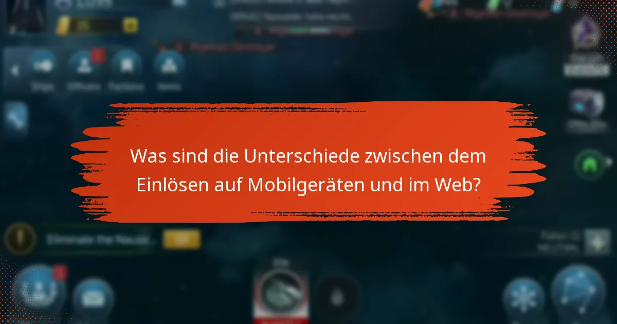 Wie löse ich Geschenkcodes auf dem Mobilgerät ein?
