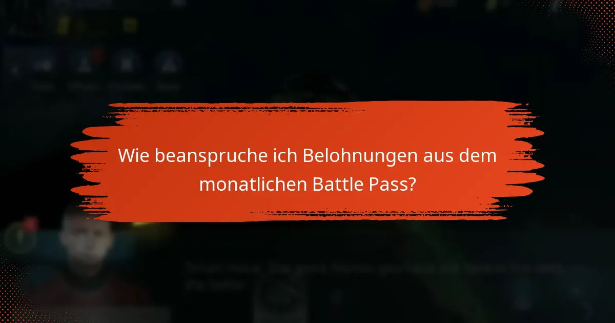 Wie ist die Stufenaufteilung des monatlichen Battle Pass?